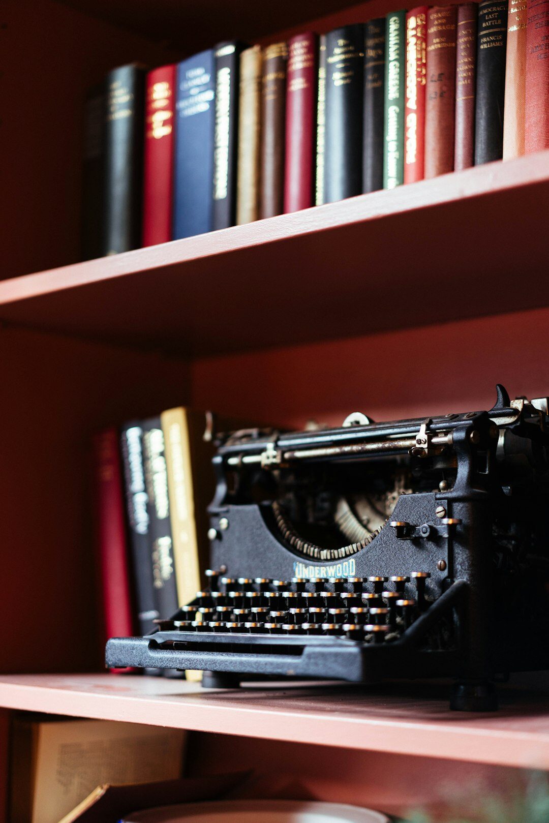 writer at desk