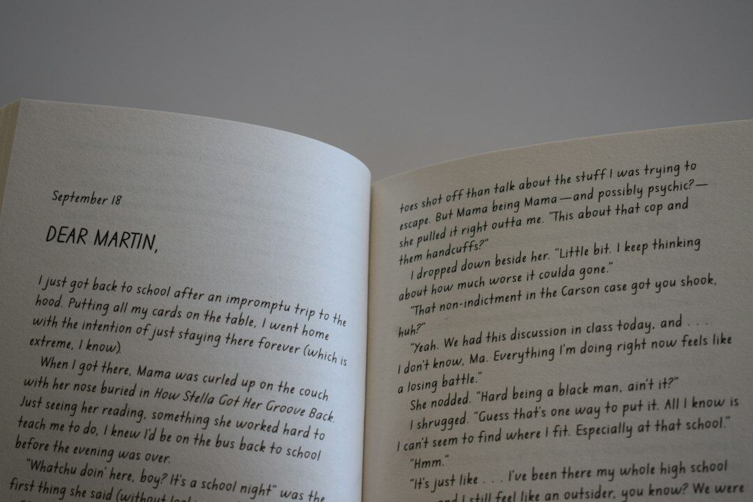 mystery novel pages